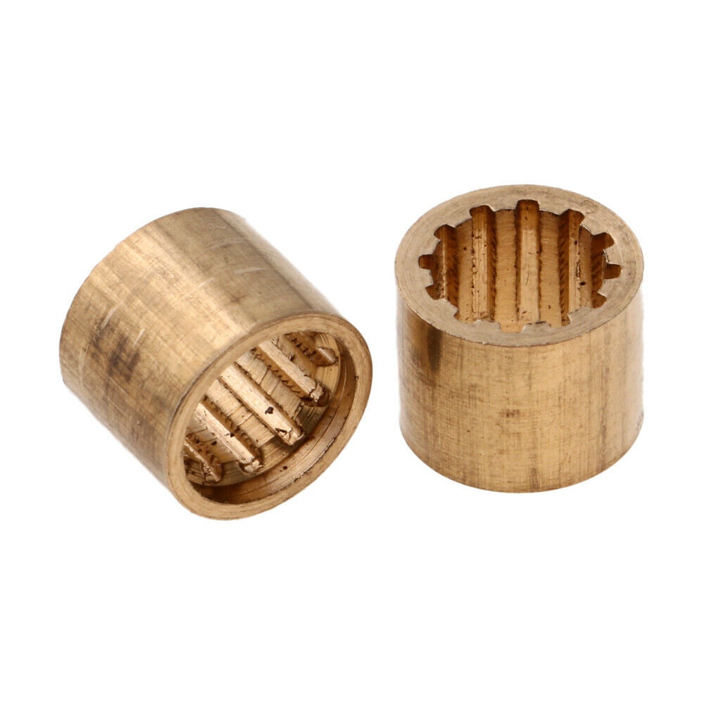 Pack Of 10pcs Brass Snooker Or Pool Cue Tip Ferrules Accessories