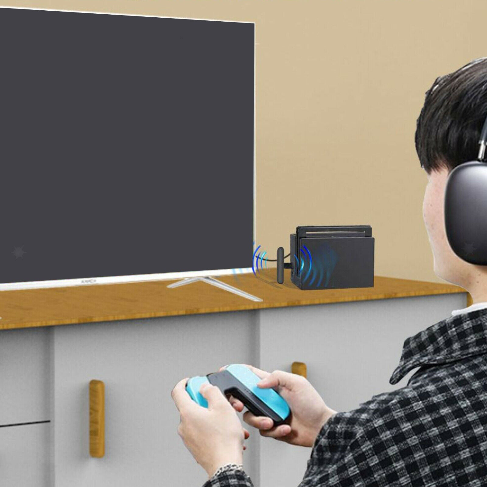 Bluetooth Transmitter Type-C for Nintendo Switch Headphones Plug and Play