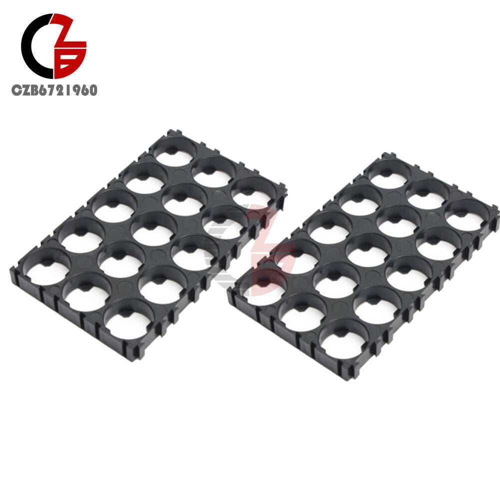 2PCS Batteries Spacer 18650 Cell 3x5 Radiating Shell Plastic Heat Holder Bracket