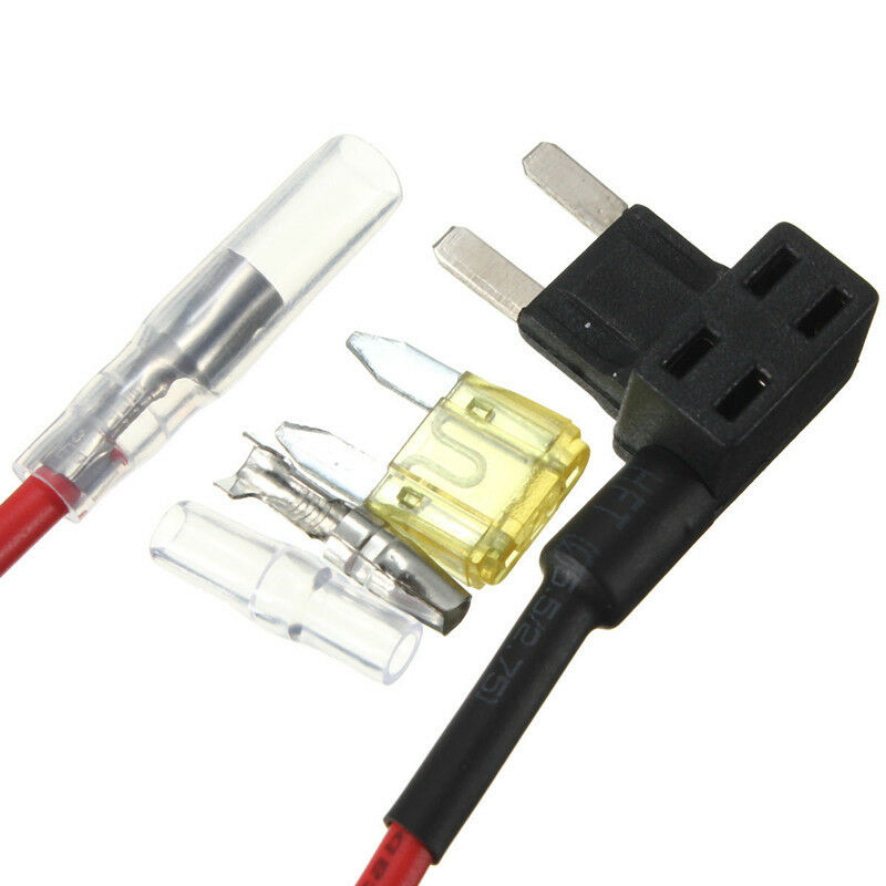 Small ACS Add A Circuit Piggy Back Pluggable Standard Blade Tap Fuse Holder Hot