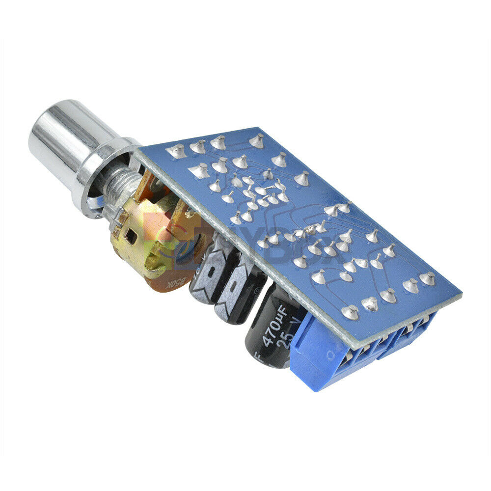 TDA2822M Mini 2.0 Channel 1W×2 Stereo Audio Power Amplifier Board DC 5V 12V CAR