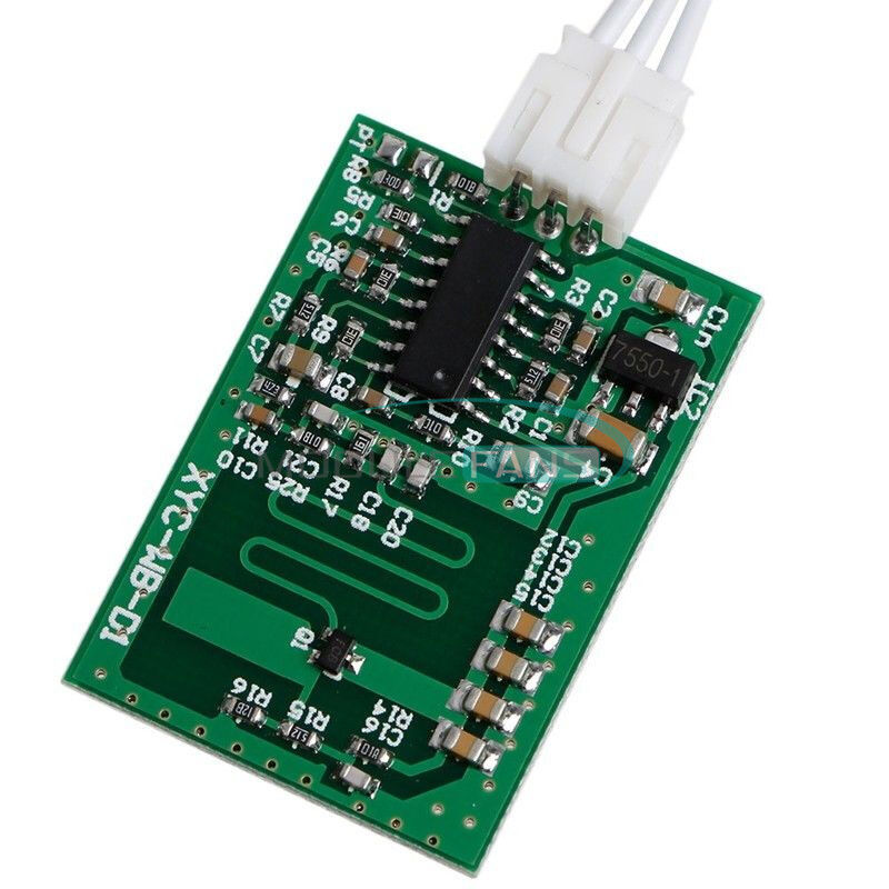 DC Microwave Radar Detector Sensor Module 3-8 M Control Home Light Switch Motion