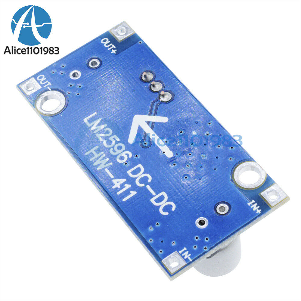DC-DC Buck Converter Step Down Module LM2596 Power Supply Output 1.25V-35V