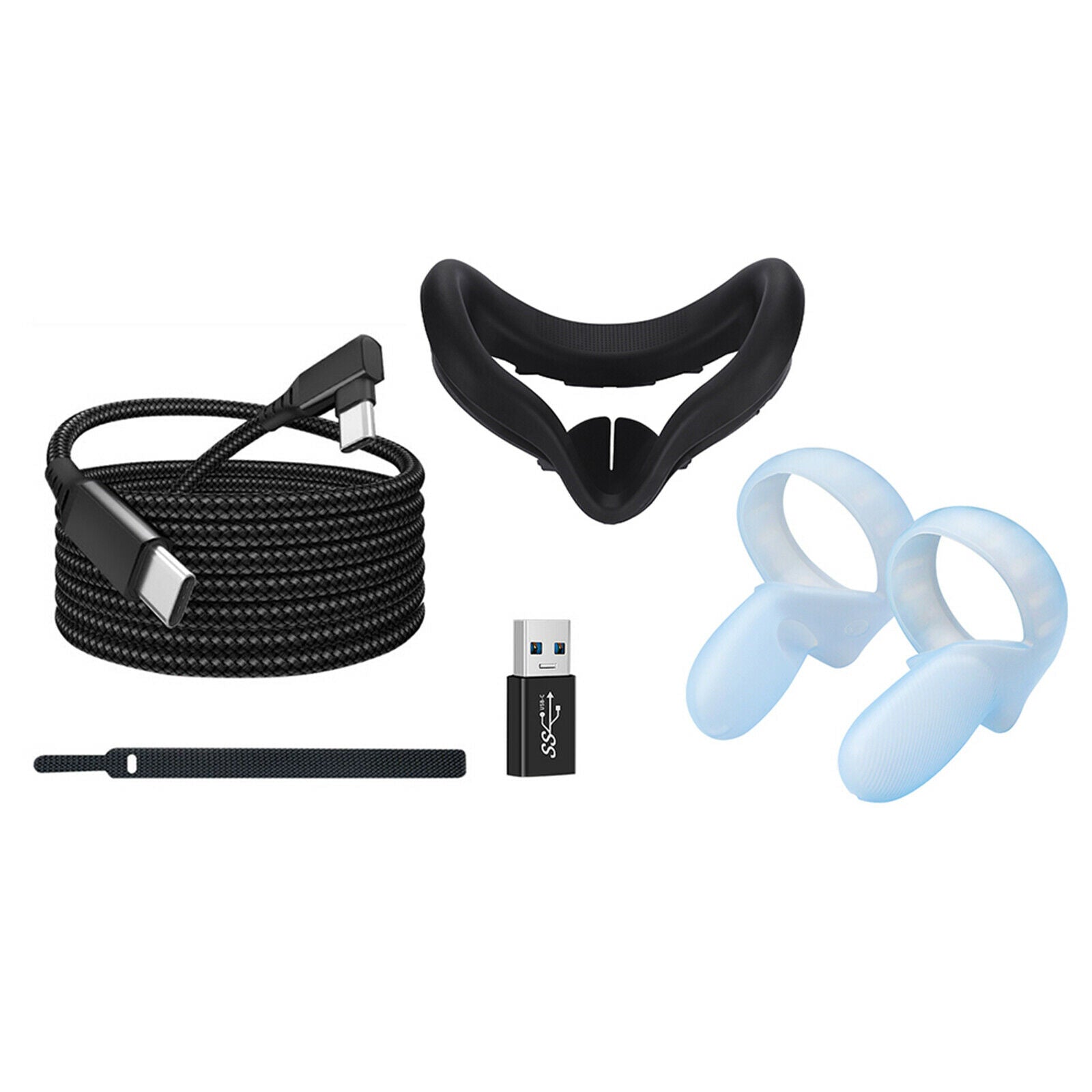 Handle Grip Cover & Eyes Cover Protector for Quest 2 Replacement Accessory