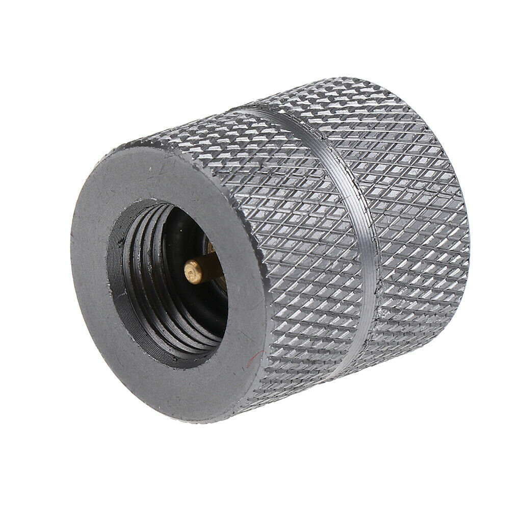 Camping Stove Gas Refill Adapter Picnic BBQ Butane Canister Converter