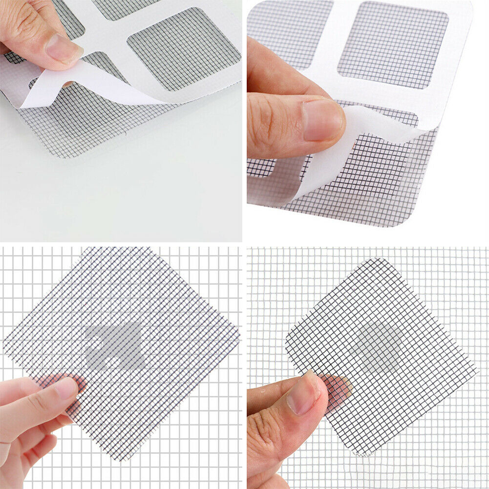 3PC Anti-Insect Fly Bug Mosquito Door Window Net Repair Tape Screen Patch Kit HN