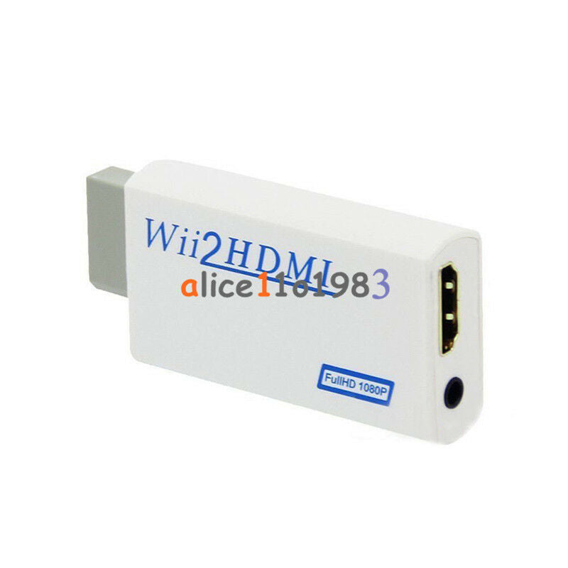 Wii2HDMI converter Adapter Wii to HDMI Audio HDMI 1080P 720P for NTSC 480i 480p
