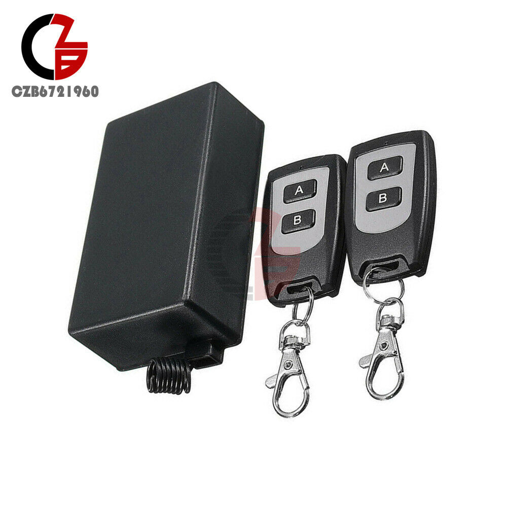 Wireless 1-Channel 1CH 220V 10A Relay Remote Control Switch Transmitter Receiver