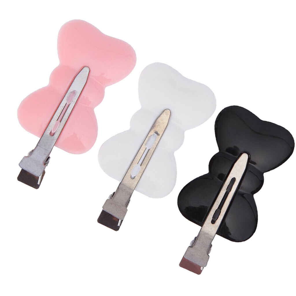 3Pcs/lot Hair Sectioning Pins Hairgrips Stainless Steel Duckbill Clips for