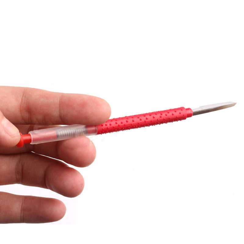 10pcs Beekeeping Beekeepers Chinese Rearing Grafting Tool Retractable Needle Red