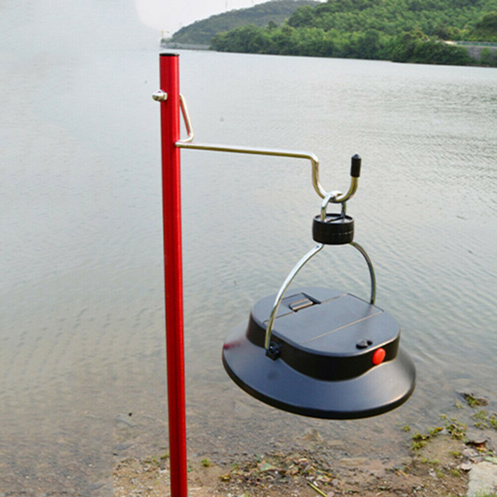 Outdoor Camping Lamp Holder Bracket Portable Tent Hanger Hook Fixing Stand