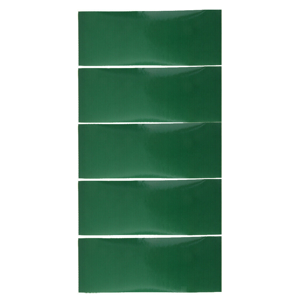 5x Tent Repair Canvas Awning Sail Kites Anti-water Adhesive Patches Tape Kit