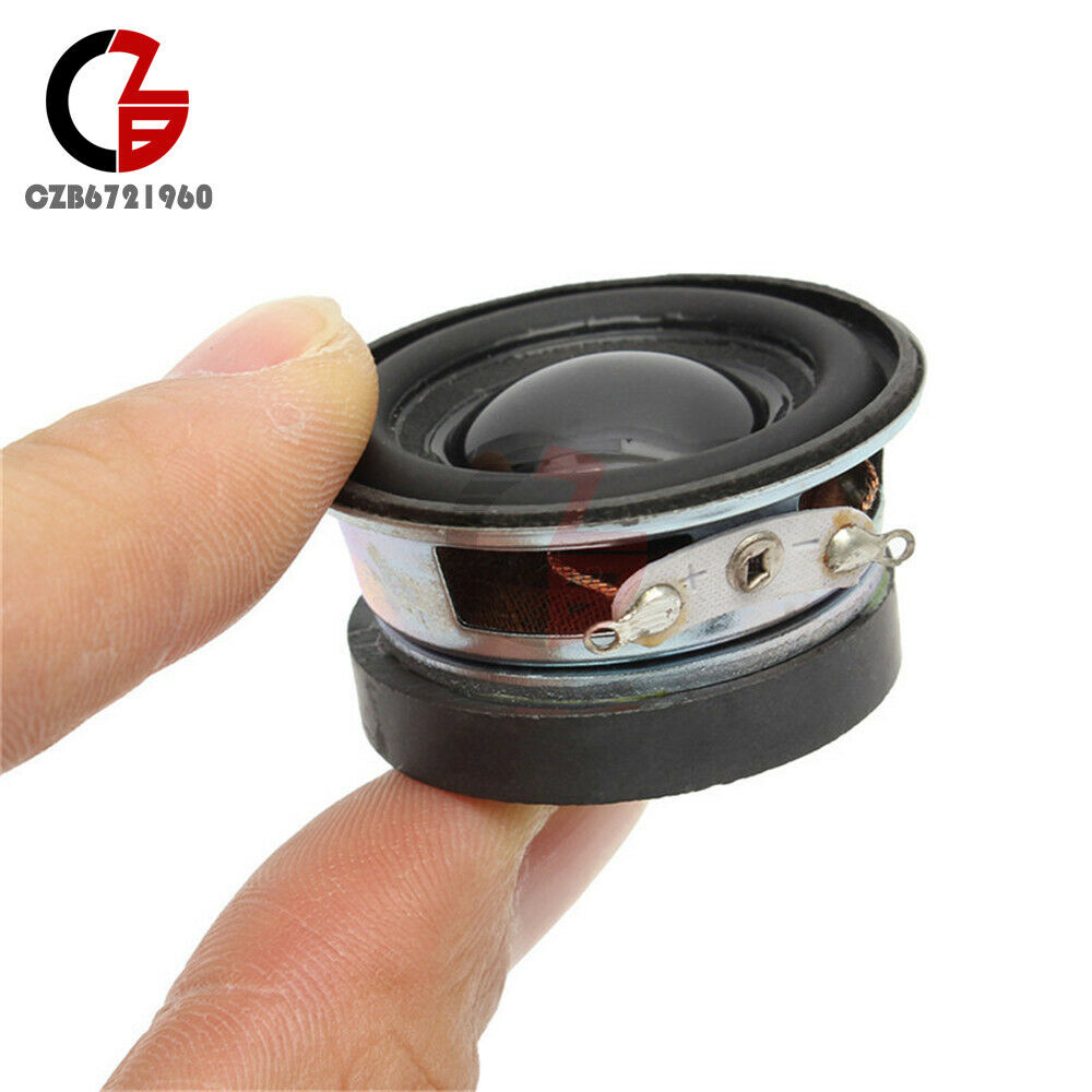 4 Ohm Acoustic Speaker 3W 40mm Speaker 36mm Magnetic Outdoor Black New