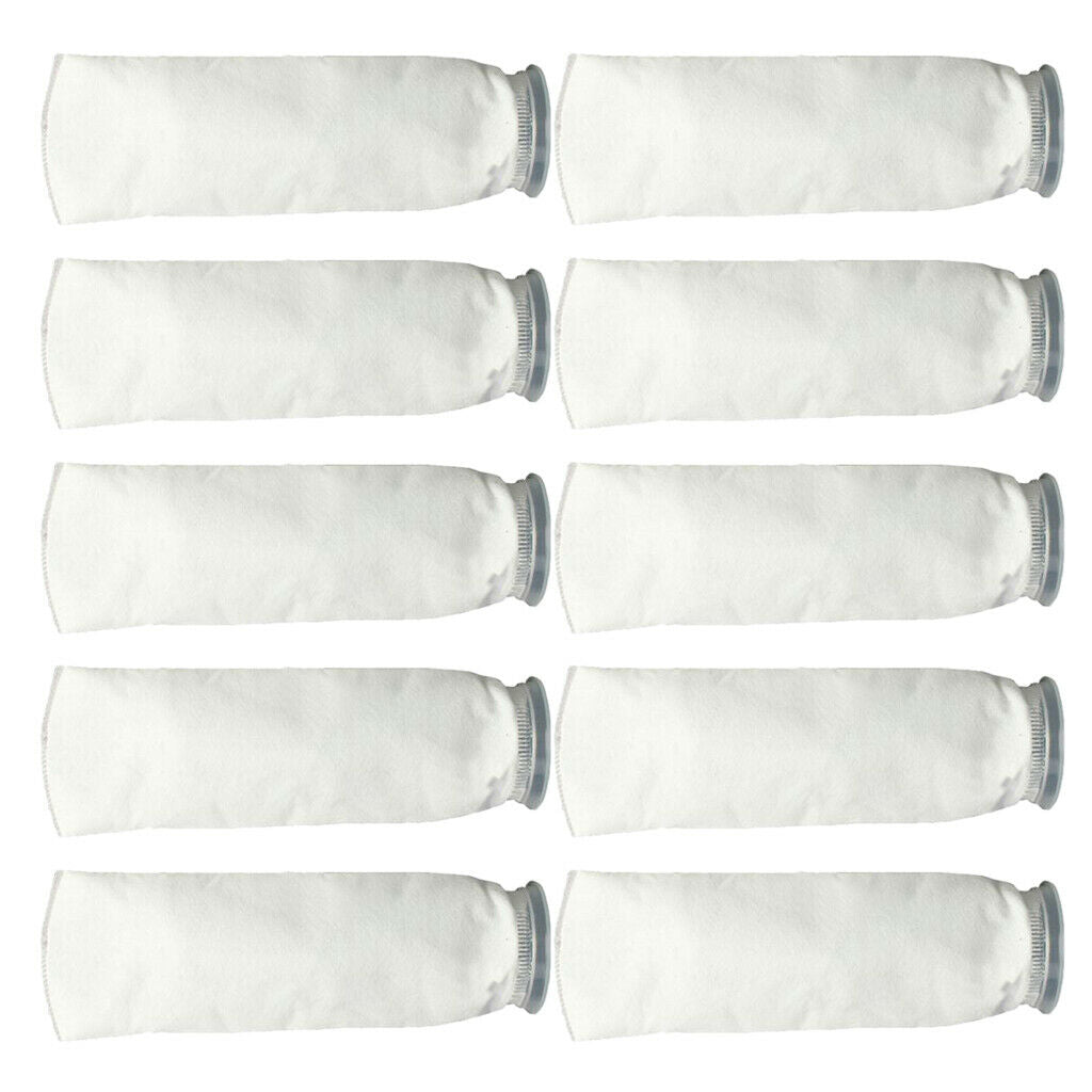 (10x) Filter Socks Felt 200 Micron Sock Aquarium Tank Wet Dry Sump