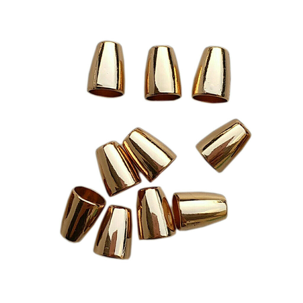 10pcs Bell Shaped Backpack Tent Clothes Locks Cord Ends Cap String Stoppers