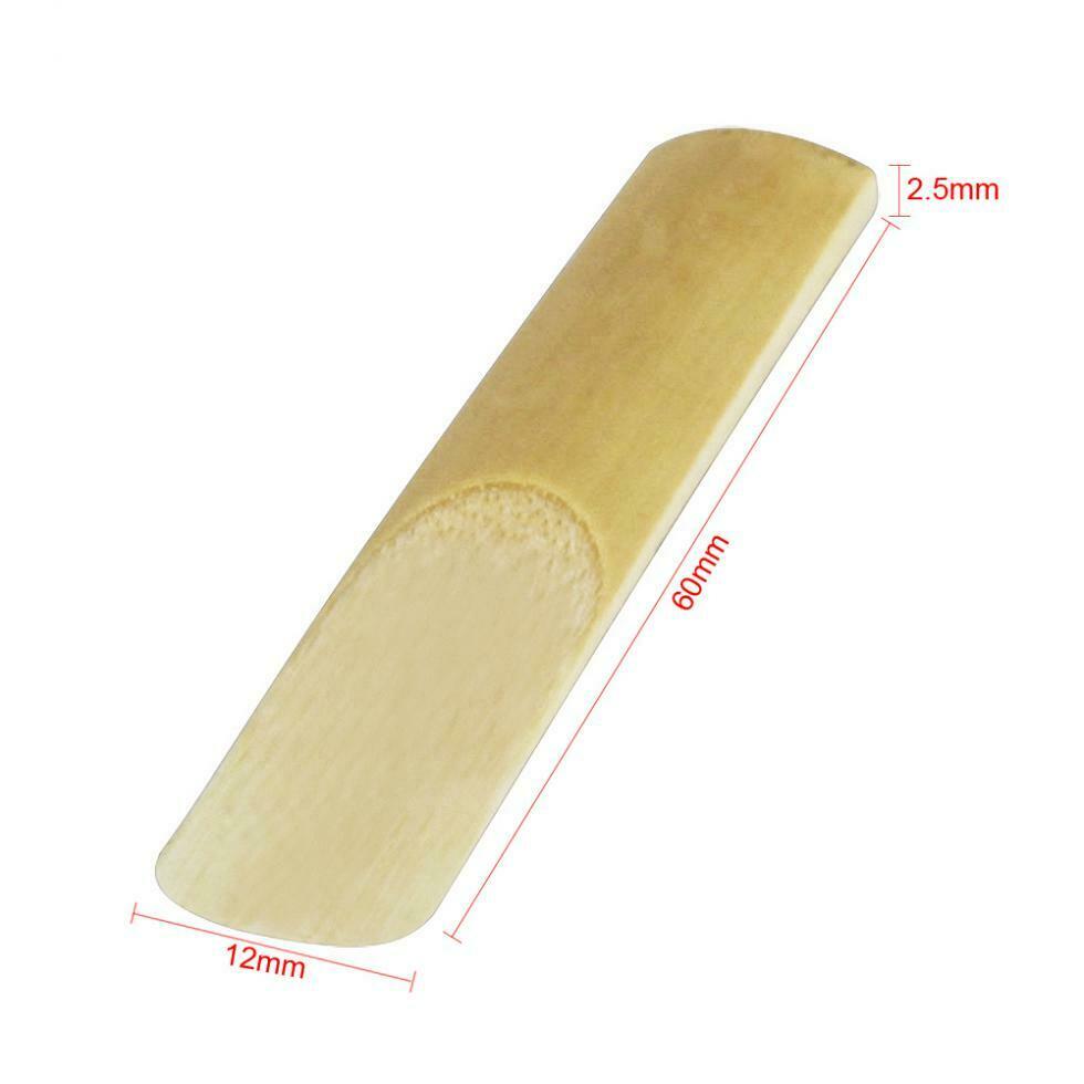 10pcs bB Clarinet Reeds Bulrush Reeds Strength 2.5 Woodwind Mouthpiece Parts