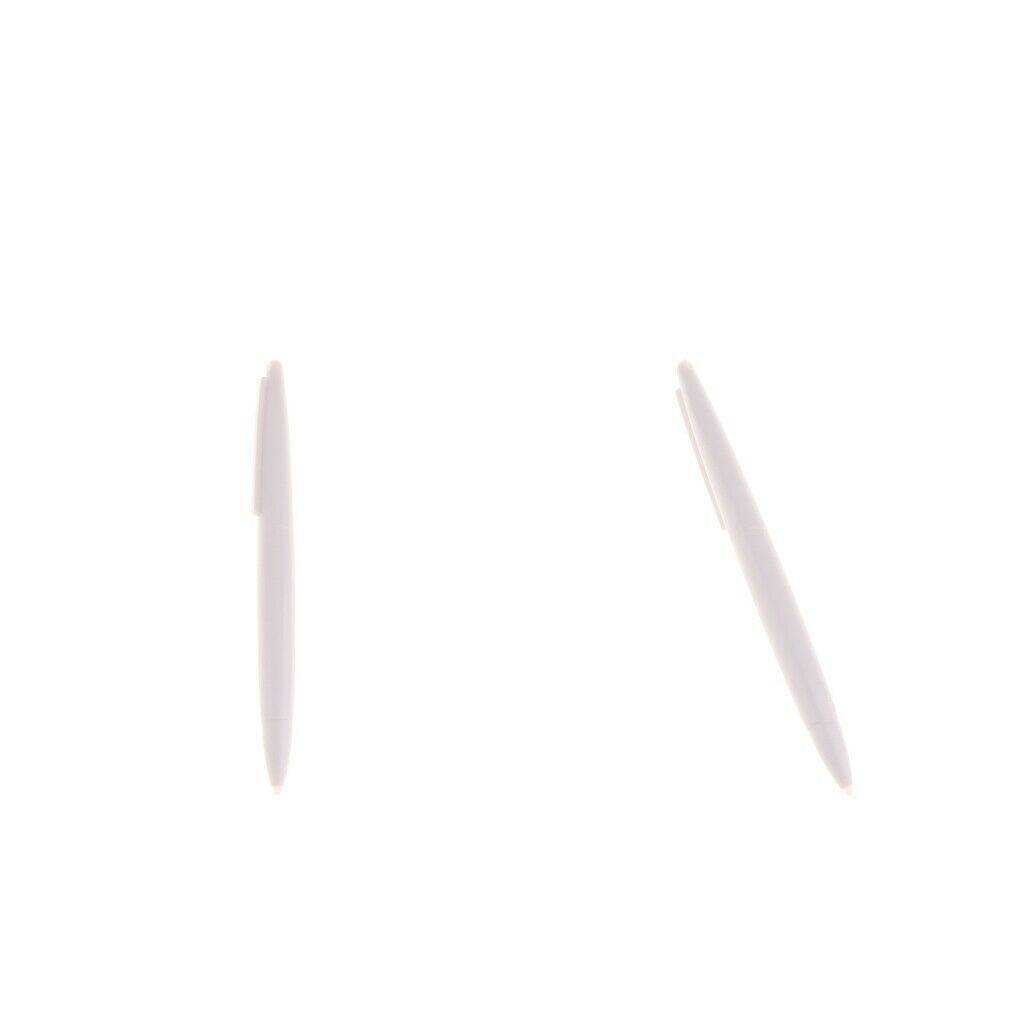White 2Pcs Capacitive Pen Touch Screen Large Stylus Pencil for Tablet Pad Phone