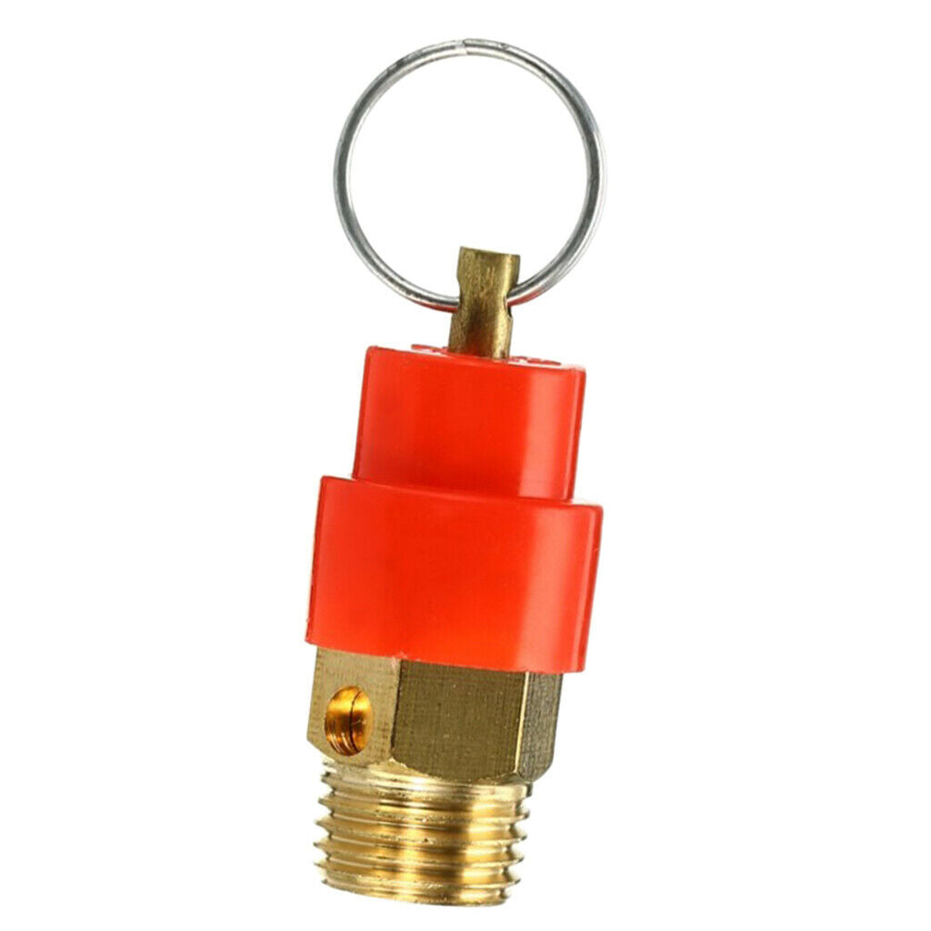 1/4 Air Compressor Pressure Safety Relief Valve Release Regulator Copper