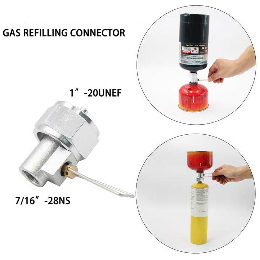 Propane Cylinder Gas Refill Adapter Converter Filling Outdoor Camping Stove