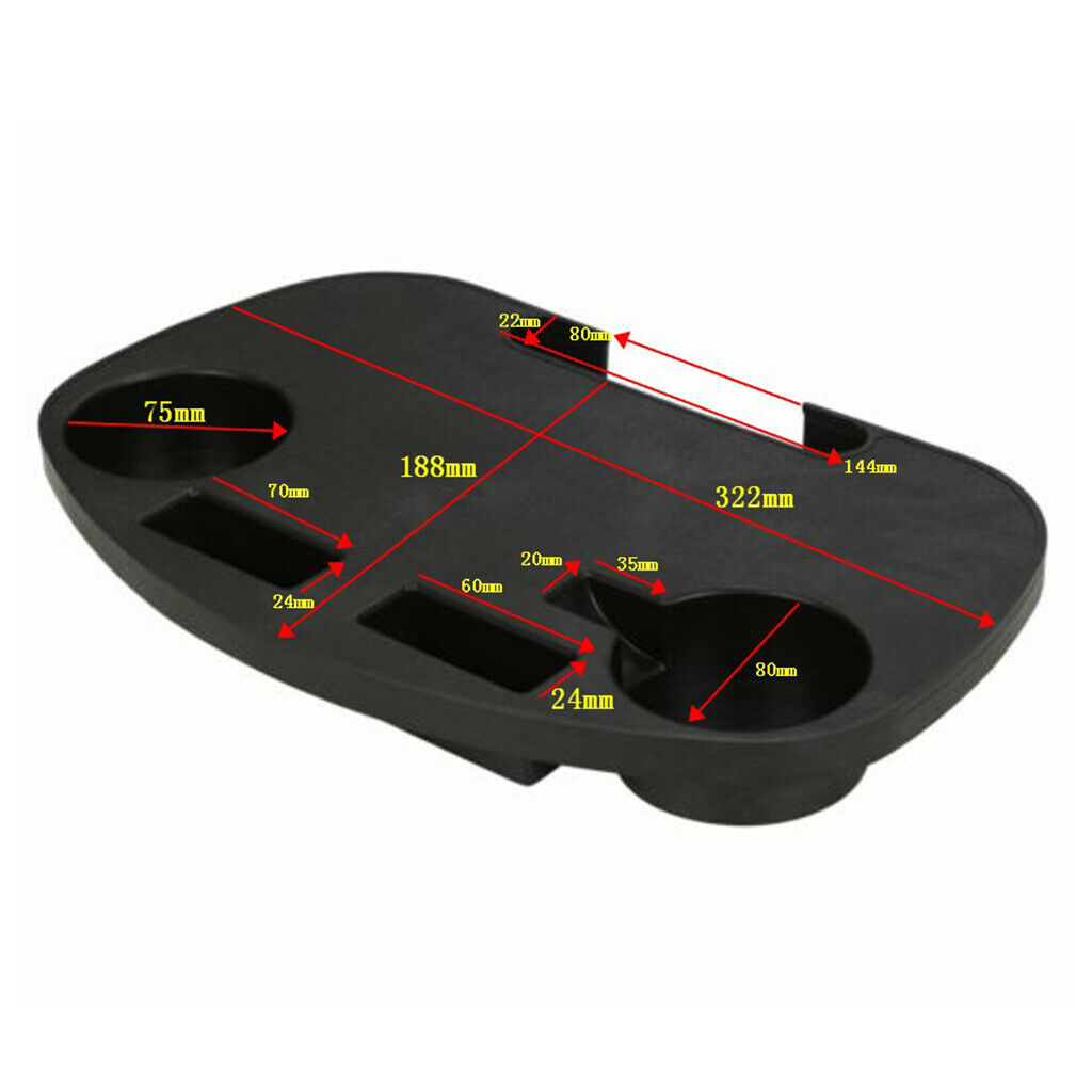 2 Pack Cup Holder for Foldable Chairs, Gravity Chair Snack Tray for Drinks