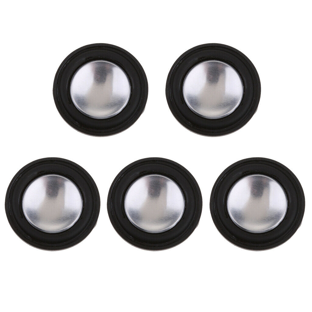 5x DIY 28mm Mini Stereo Audio Speaker 1" Full-range DIY Accessories Black