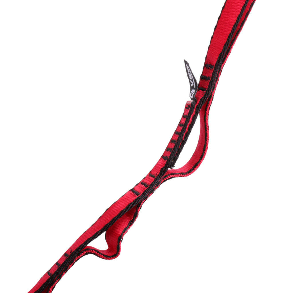 23KN 110cm Rock Tree Climbing Fall Protection Webbing Sling Daisy Chain Gear
