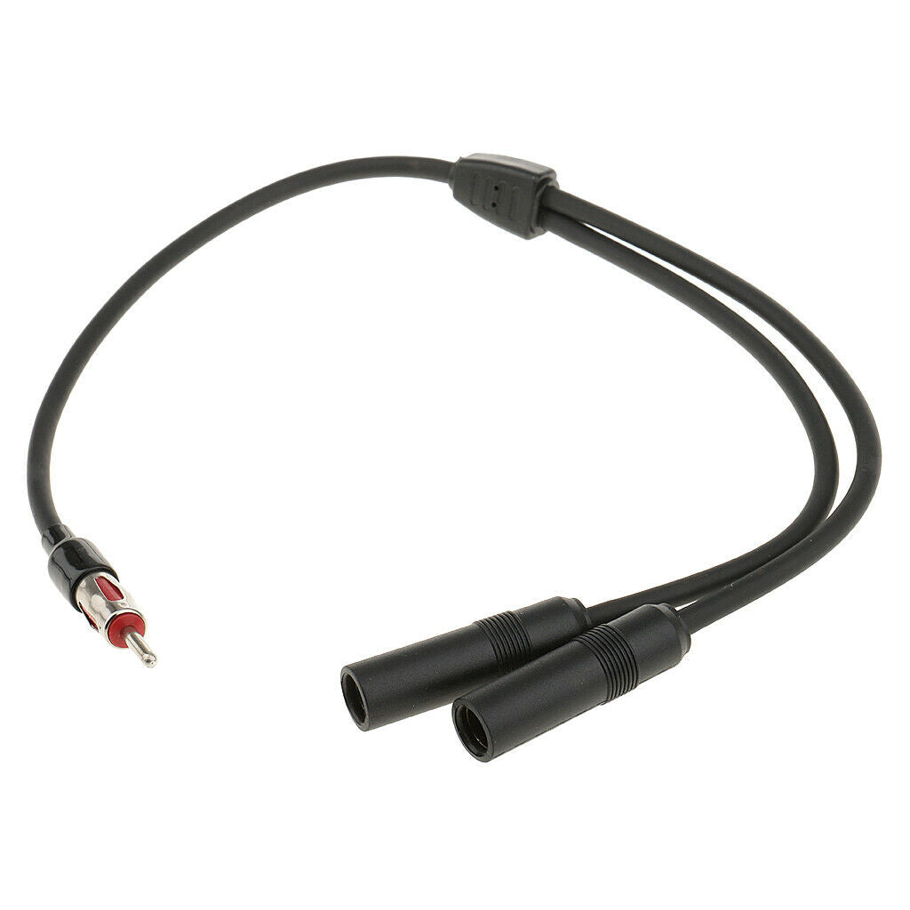Radio Antenna Aerial Extension Lead Cable Car Coax AM FM Male Female 12