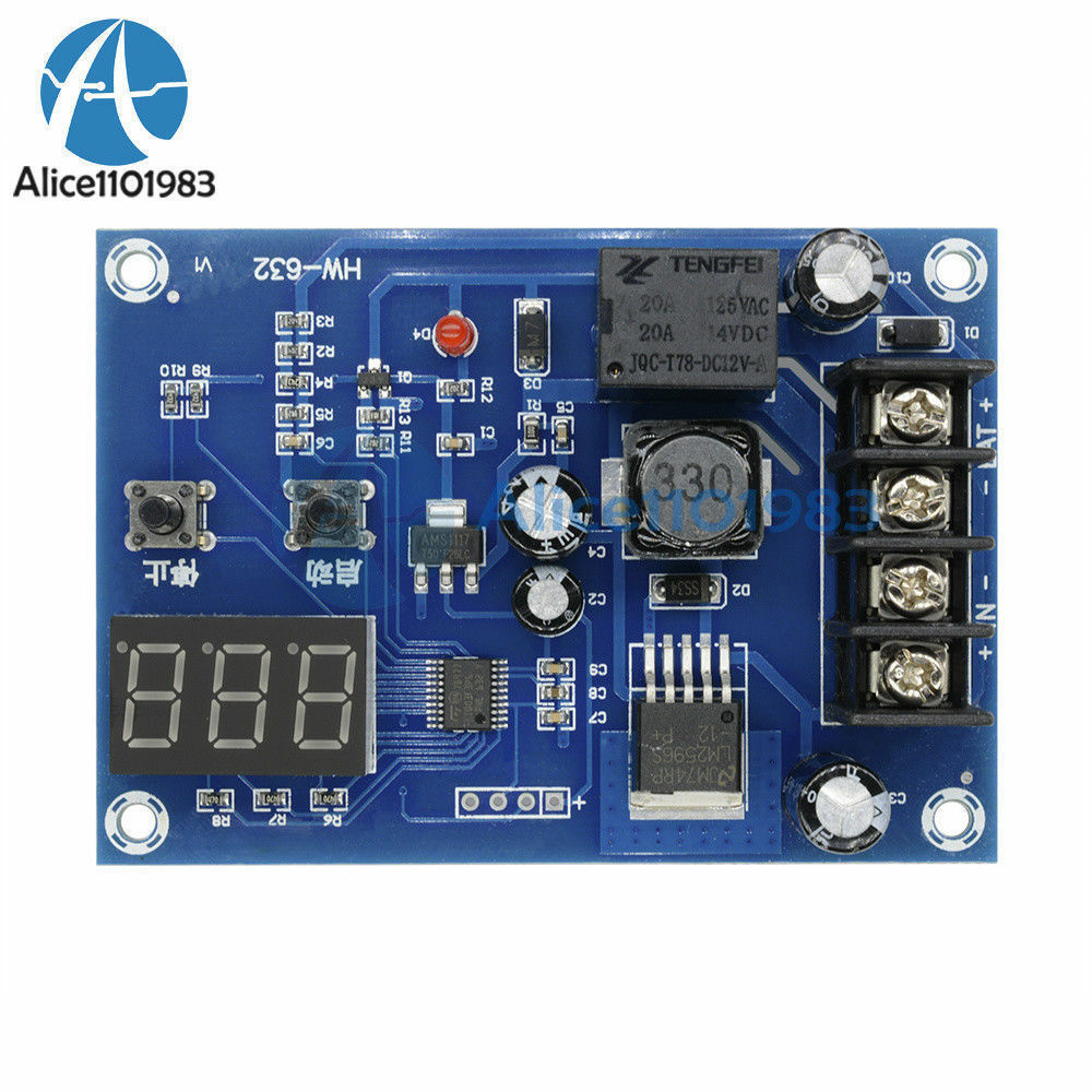 Charge Control Module 12-24V Storage Lithium Battery Protection Board XH-M603