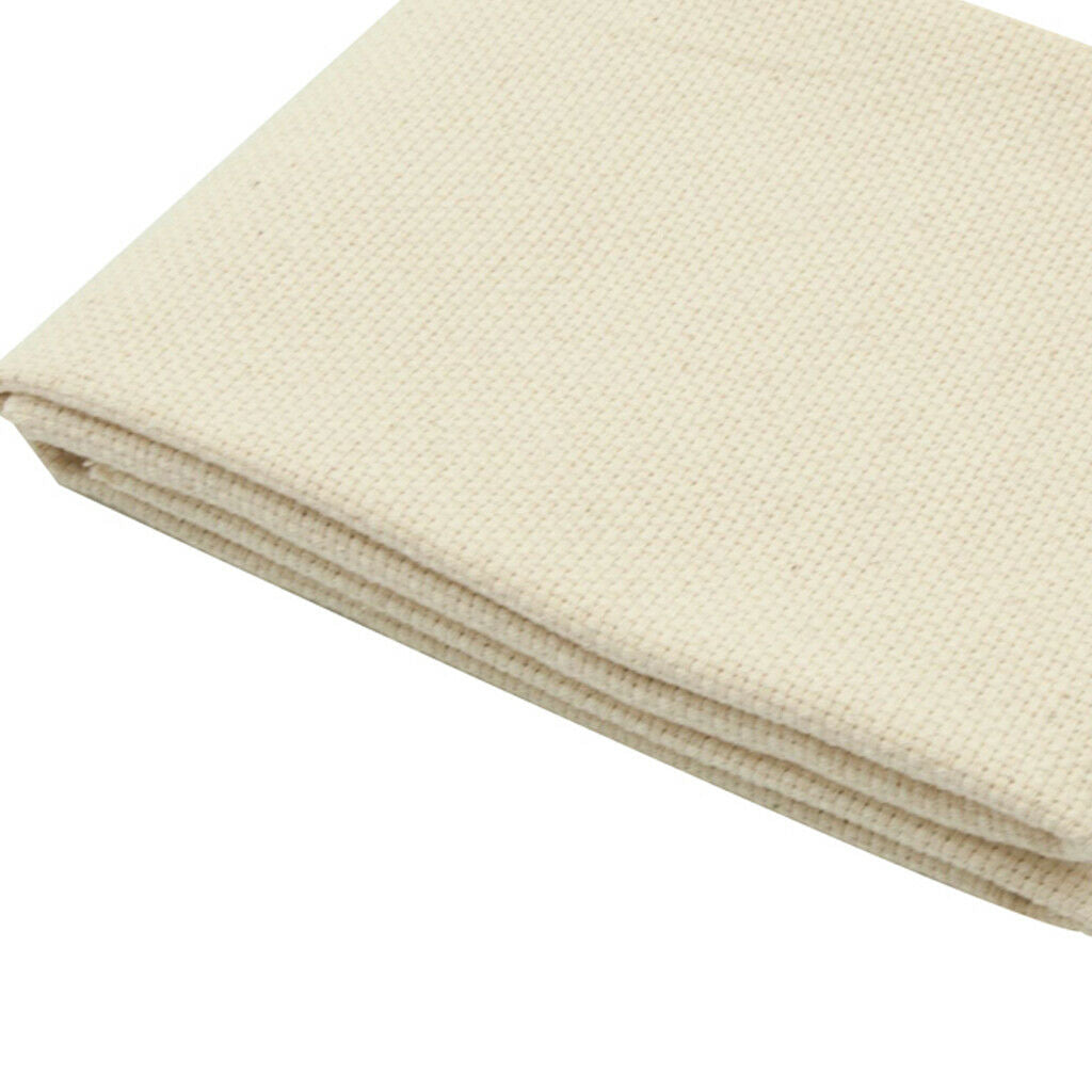 100% Cotton Monk's Cloth Reserve Aida Cloth for Rug Hooking Embroidery Craft