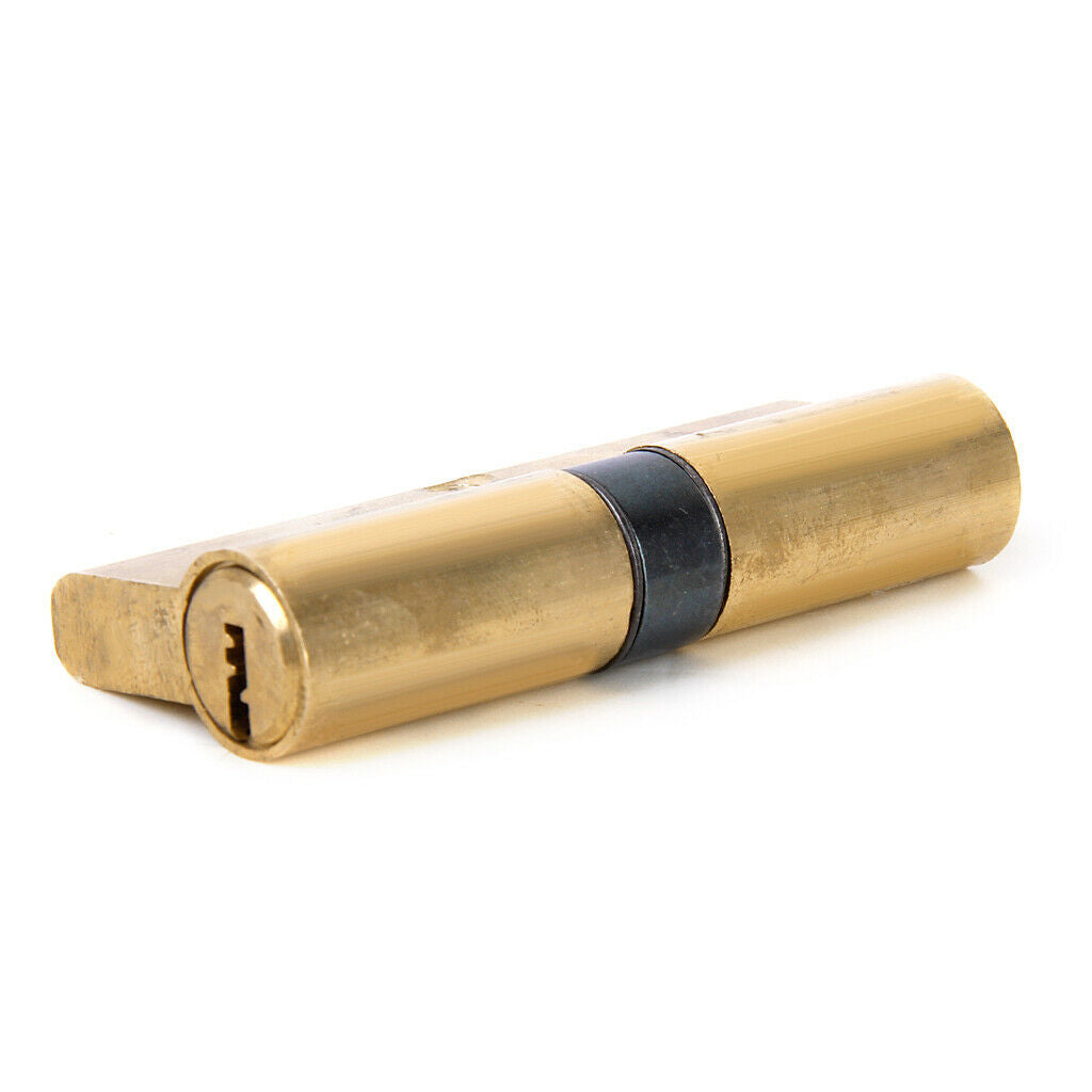 65MM 75MM Copper Key Cylinder Door Lock Barrel with 7 Keys for Door Garage Home