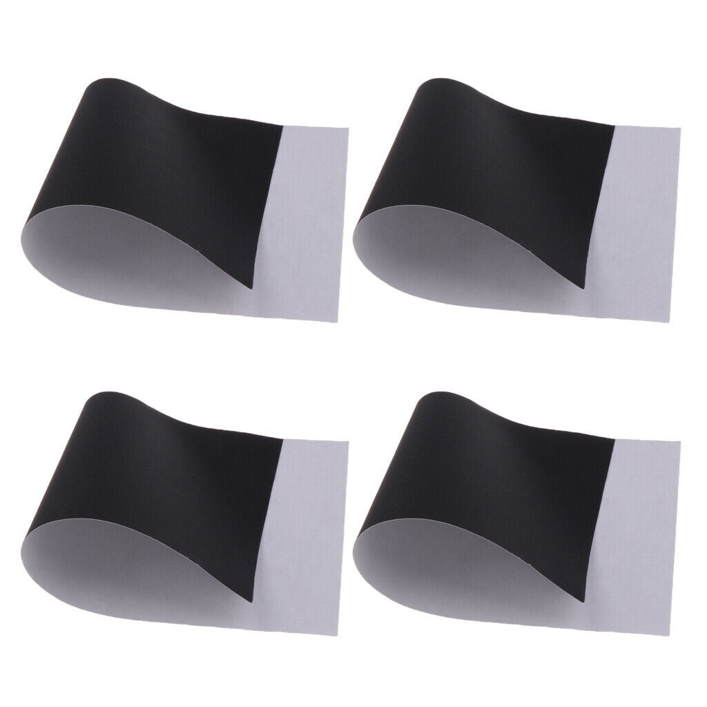 4x Lightweight Repair Patches Applique for Down Jacket Windbreaker DIY Black