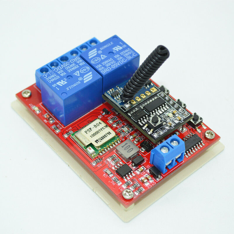 New 12V 24V 2CH Wireless Remote Control Switch Wifi Switch RF 433MHz Receiver
