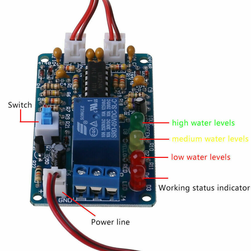 Arduino Drainage Device 5V Liquid Level Controller Detection Sensor Module