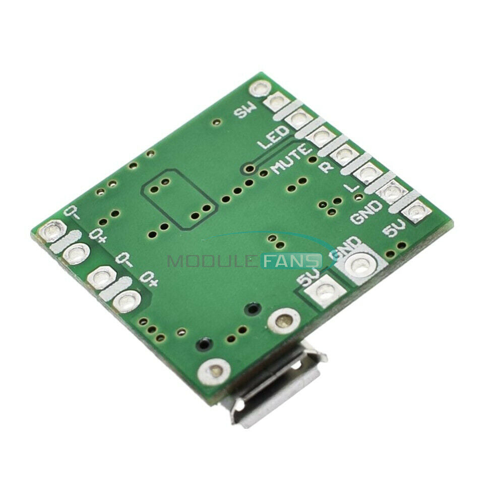 10 x PAM8403 2X3W Mini Audio Class D amplifier board 2.5-5V input