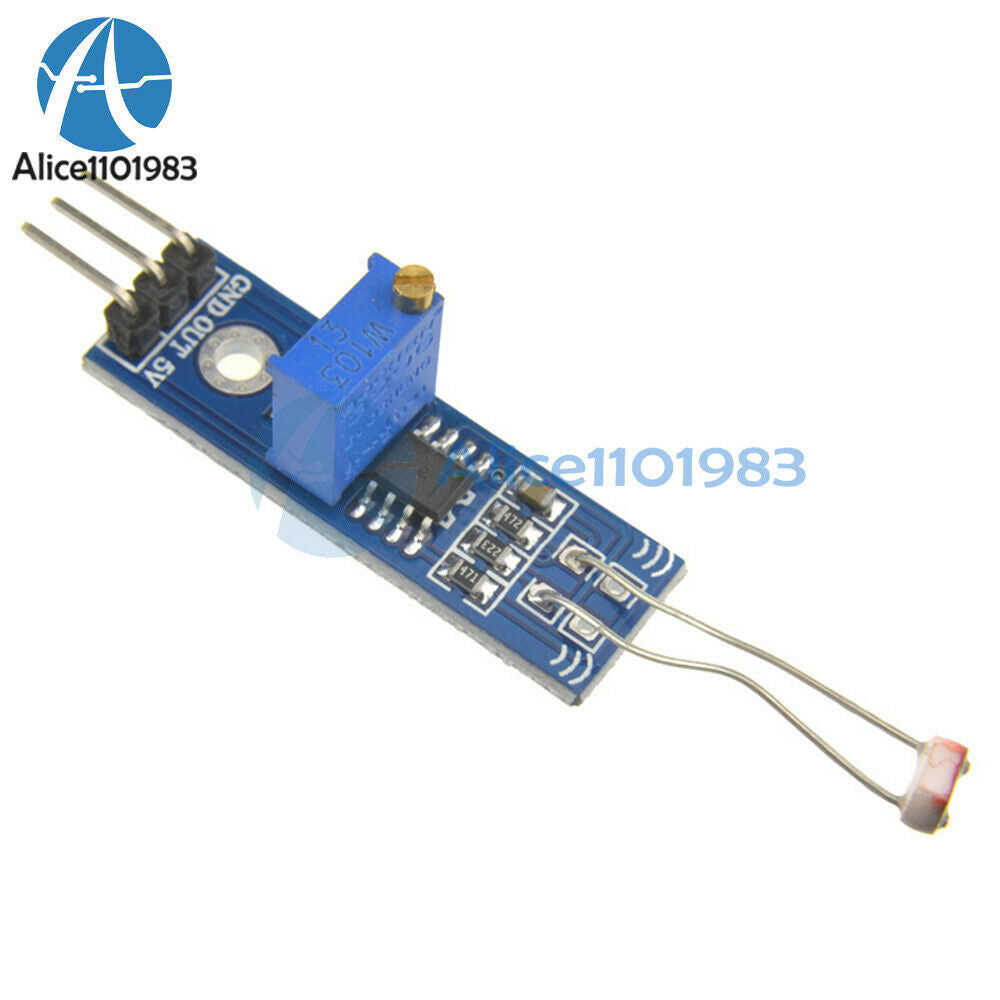 5Pcs DC3-5V LM393 Optical Photosensitive light Sensor Module for Arduino Shield