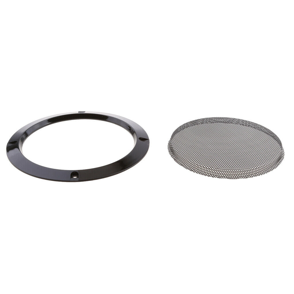 Universal Audio Speaker Grill Cover Decorative Circle With Mounting Screws