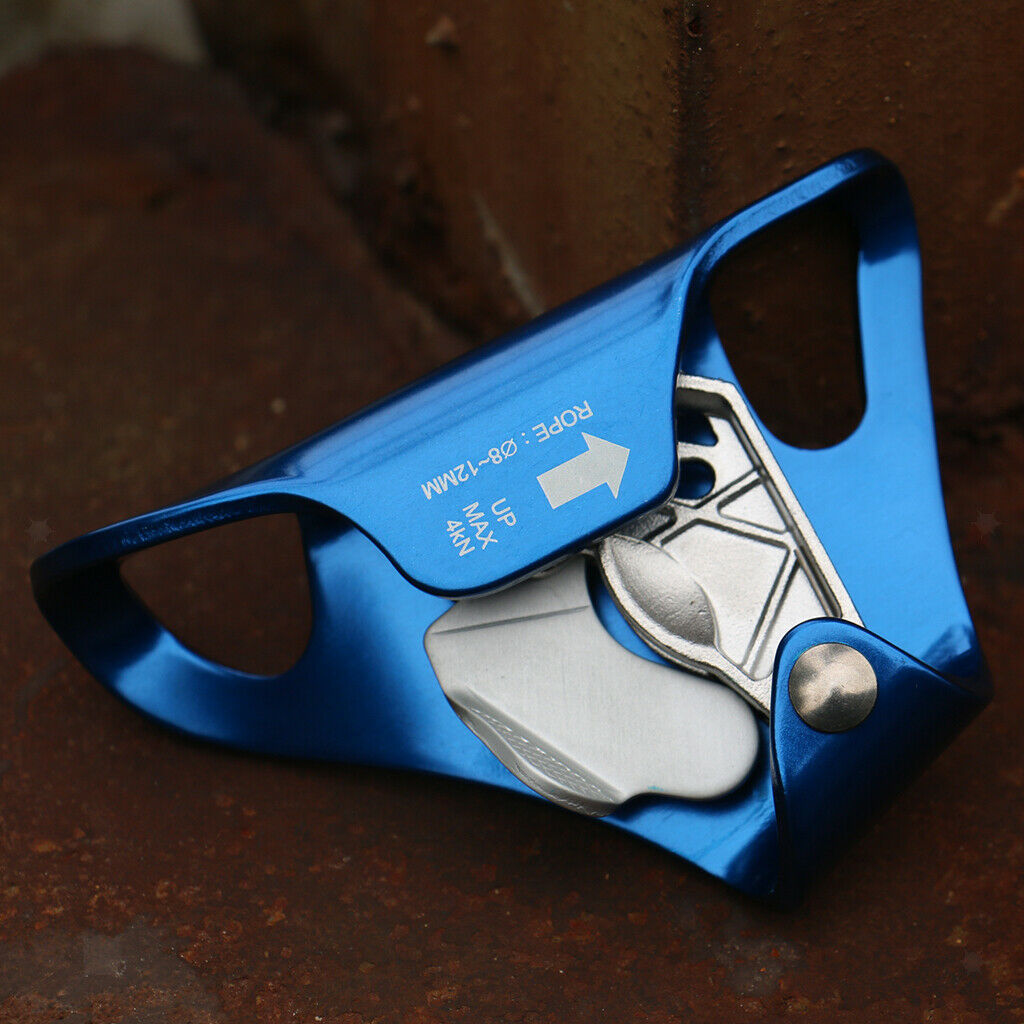 Rock Climbing Chest Ascender for 8-12mm Rope Mountaineering Rappelling Equip