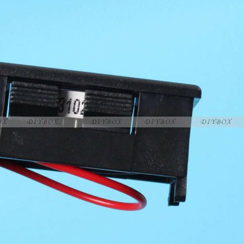 12V LED Indicator Battery Capacity Tester Voltmeter Lead-acid Lithium Red