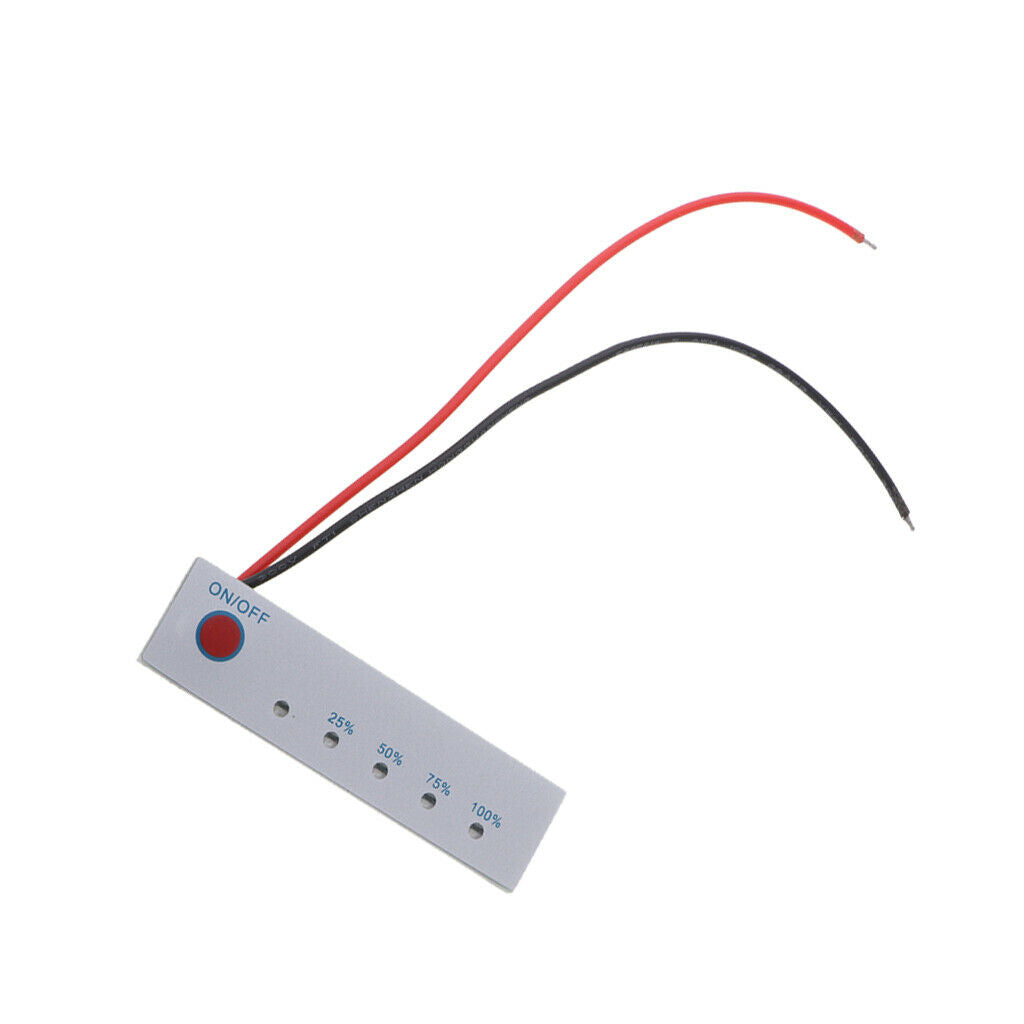 5 Levels  Capacity Digital  Battery Indicator