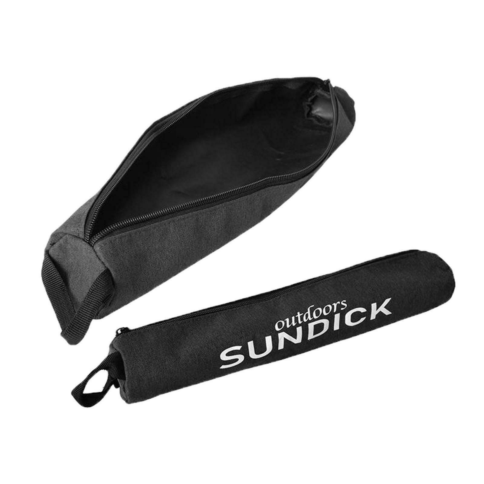 Portable Tent Stake Peg Trekking Poles Holder Storage Bag Camping Accessory