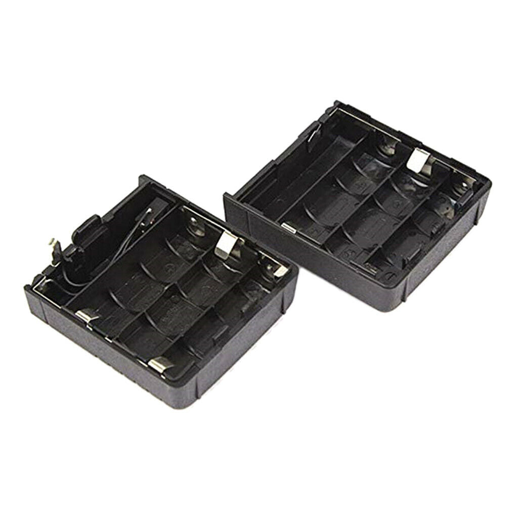 6xAA Battery Case Replacement Storage Box For ICOM BP-99 IC-V68 IC-W21A