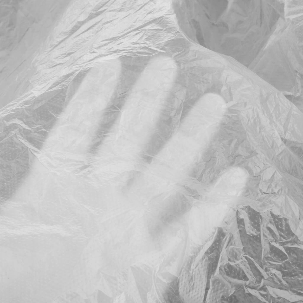 100-pack Transparent Disposable Hair Cutting Capes Set Salon Gown Unisex