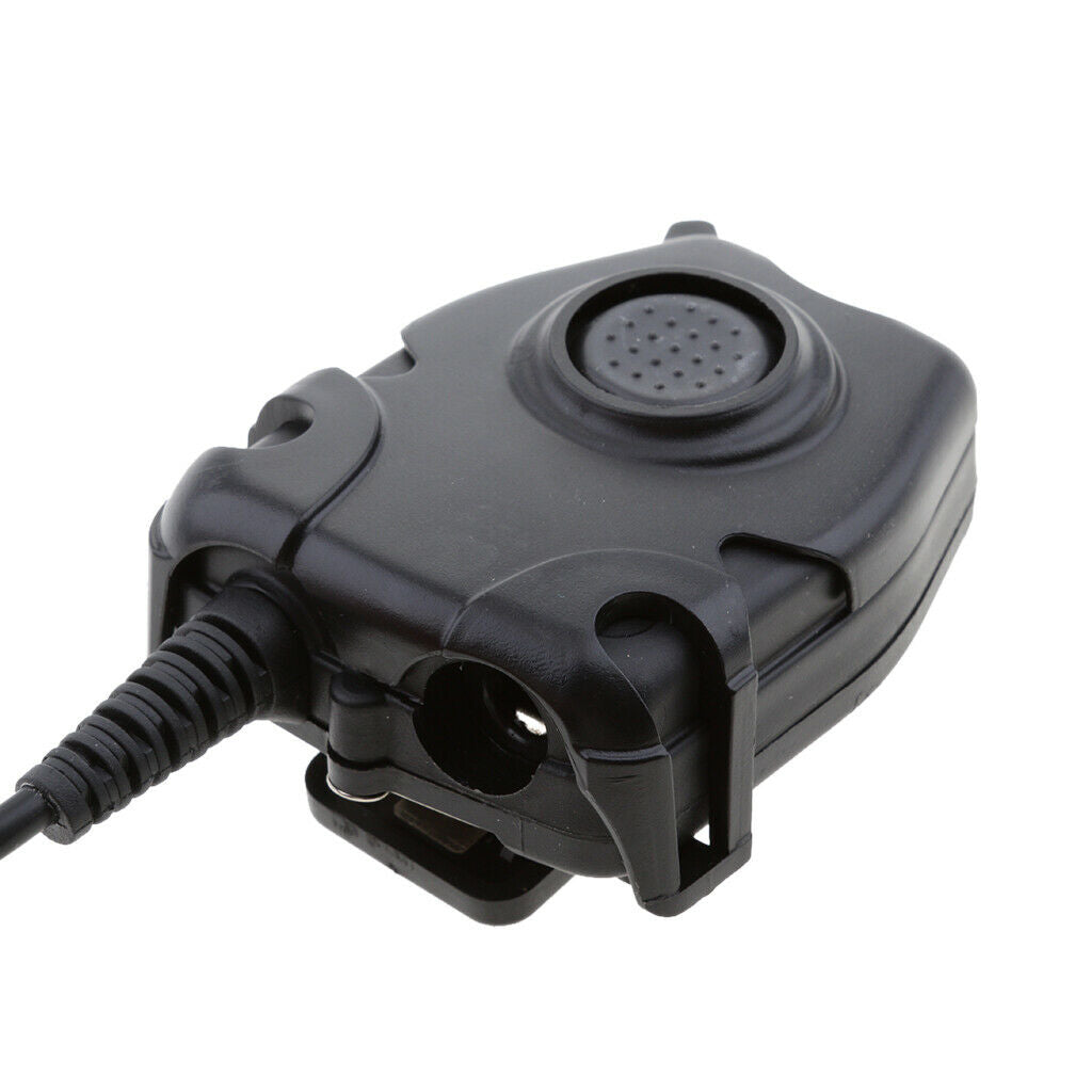 2 Way Radio PTT Cable for Z112 U94 Push To Talk Headset Headphone Adapter