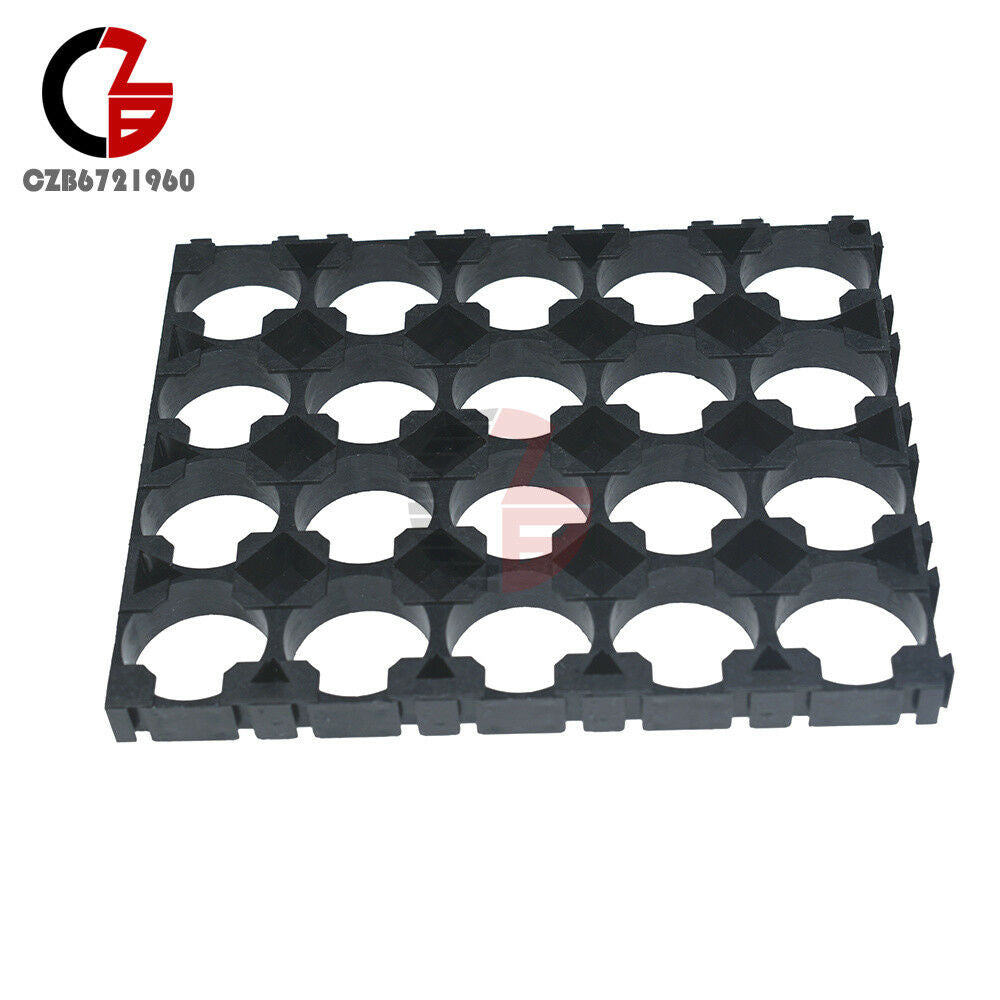 2PCS 18650 Battery 4x5 Cell Spacer Radiating Shell Pack Plastic Heat Holder