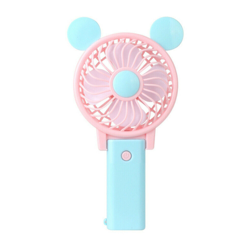 Outdoor Mini Electric Fan Foldable Electric Cooling Fan USB Charging Fans