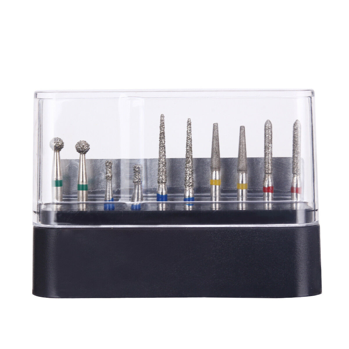 100 X AZDENT Dental Diamond Burs Set FG-110 Preparation Repair Kit for Handpiece