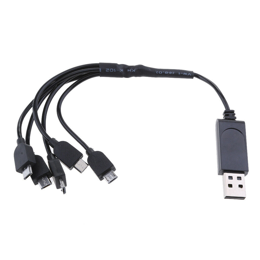 5 in1 Multi Function Micro USB Charger Cable For Android Smartphones / Tablets