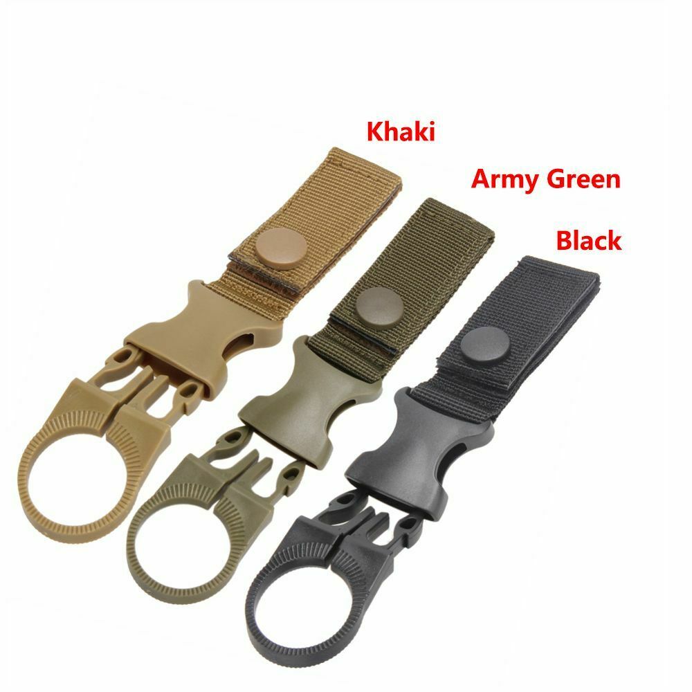 Multifunction Outdoor Water Bottle Holder Backpack Hanger Hook Buckle Travel
