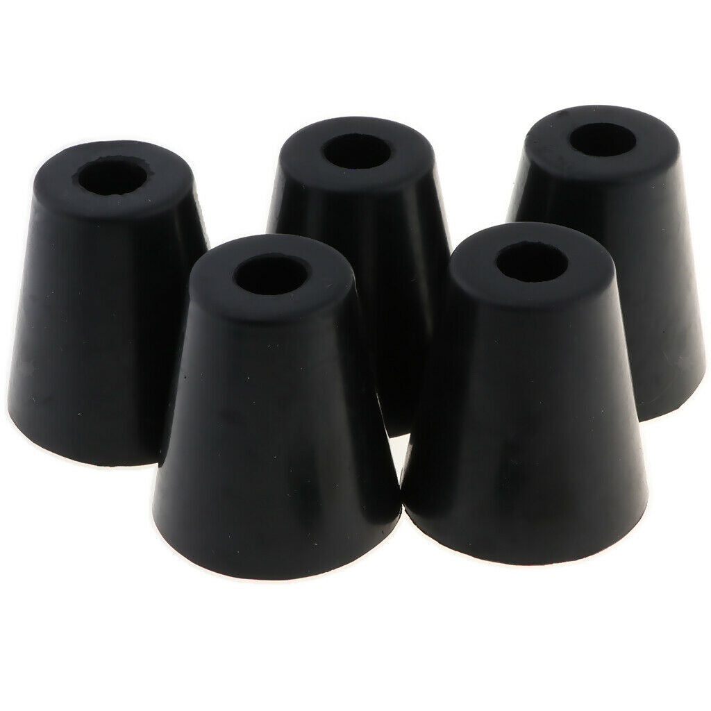 5Pcs Isolation Rubber Feet Pad Base 45x49mm Cabinet Amplifier Speaker CD DVD