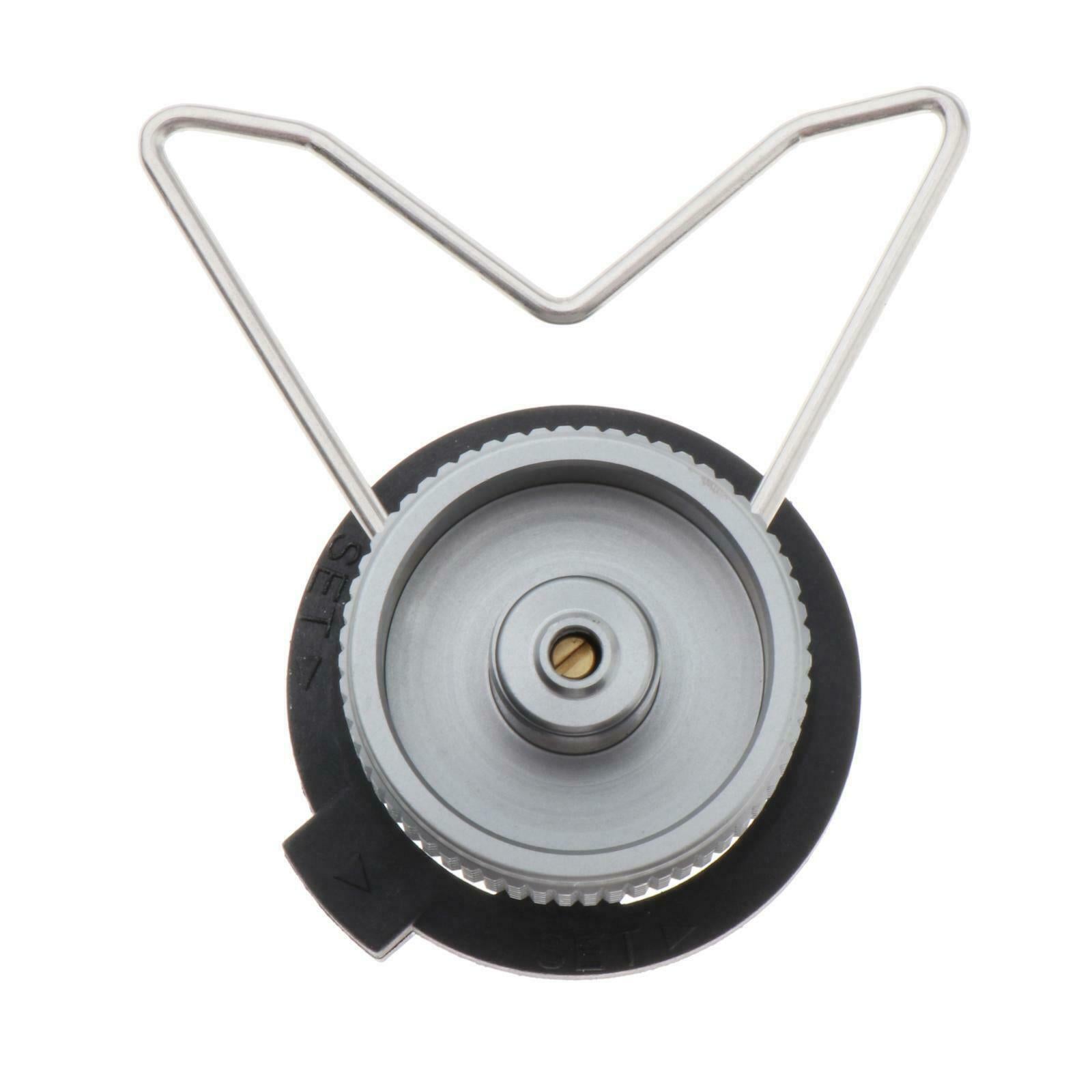 Camping Gas Adapter, Aluminum Convertor Stove Connection Auto Off Stove Cans